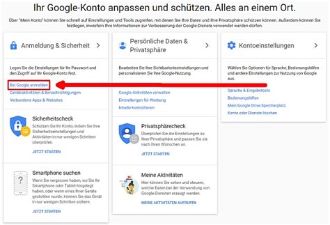 meine aktivitäten öffnen.